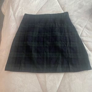 Plaid skirt